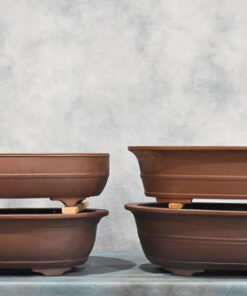 18″ – 20″ Unglazed Oval Bonsai Pots