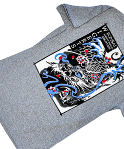 Wigert’s Bonsai DRAGON T-Shirt – Grey (Short Sleeve or Long Sleeve)