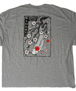 Wigert’s Bonsai KOI T-Shirt – Grey (Long Sleeve)
