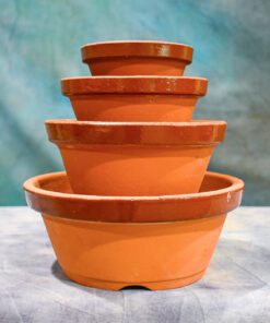Japanese Training Pots by TOKONAME – Set of 4 Assorted Pots