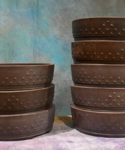 Mica Bonsai Pot (ROA) Drum Series – Set of 3 or 5