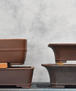 22″ – 27″ Unglazed Oval Bonsai Pots